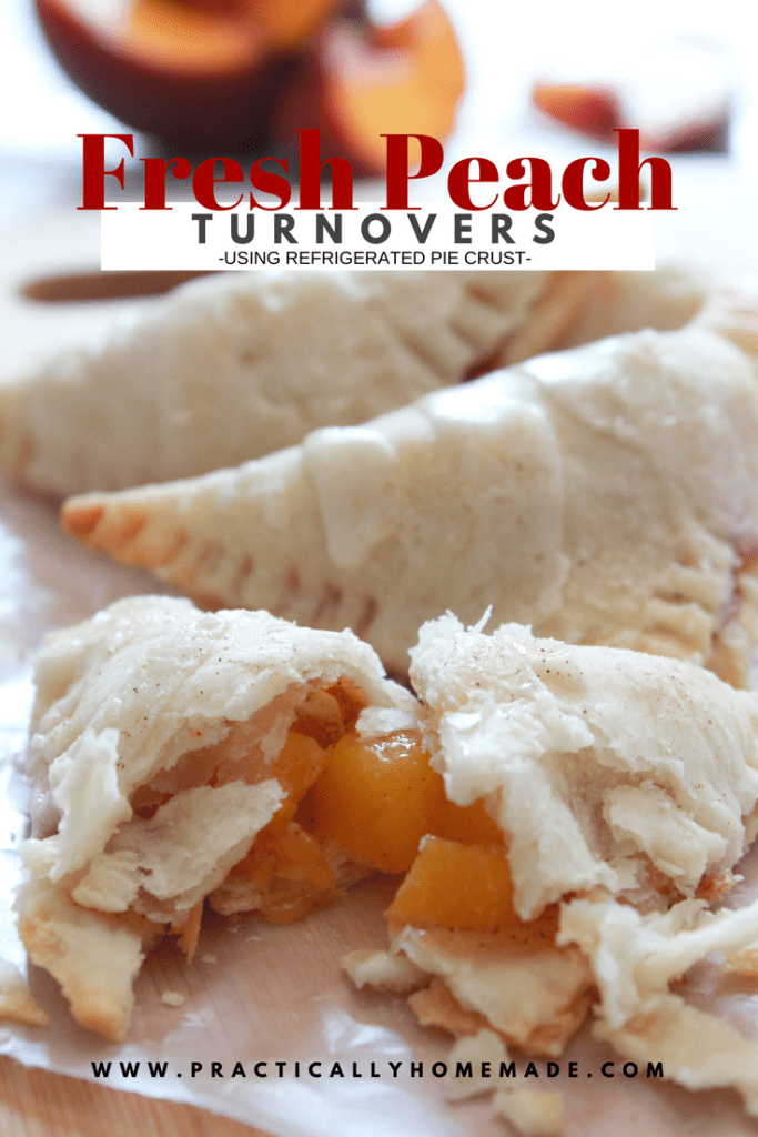 fresh peach recipe | fresh peach turnover | fresh fruit recipes | turnover recipes | handpie recipes