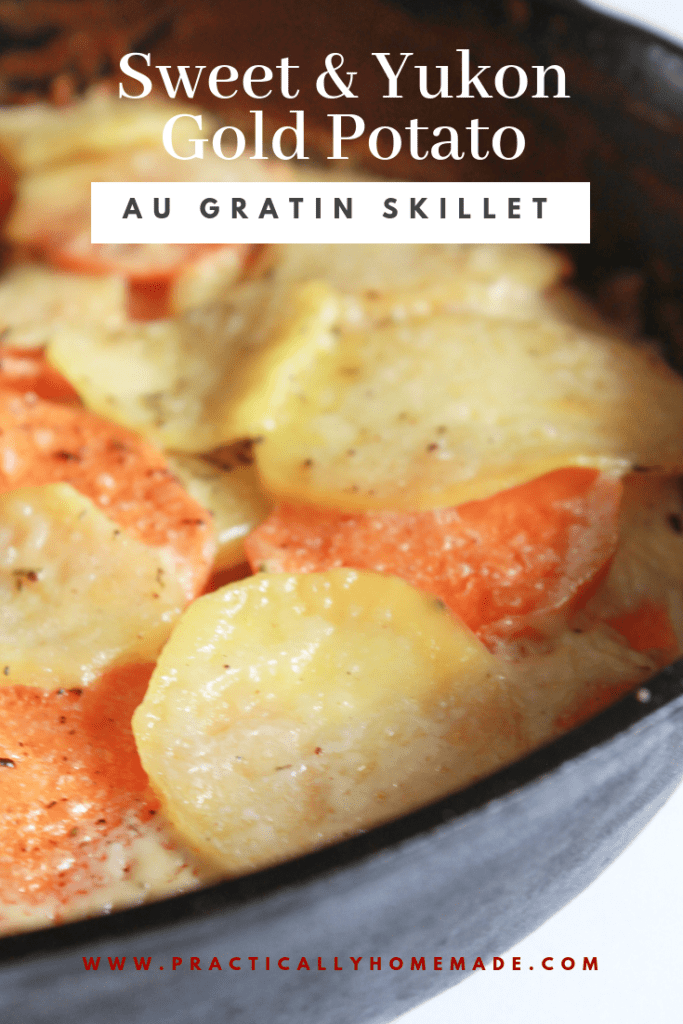 sweet potato recipes | potato skillet recipes | sweet and yukon potato | skillet recipes