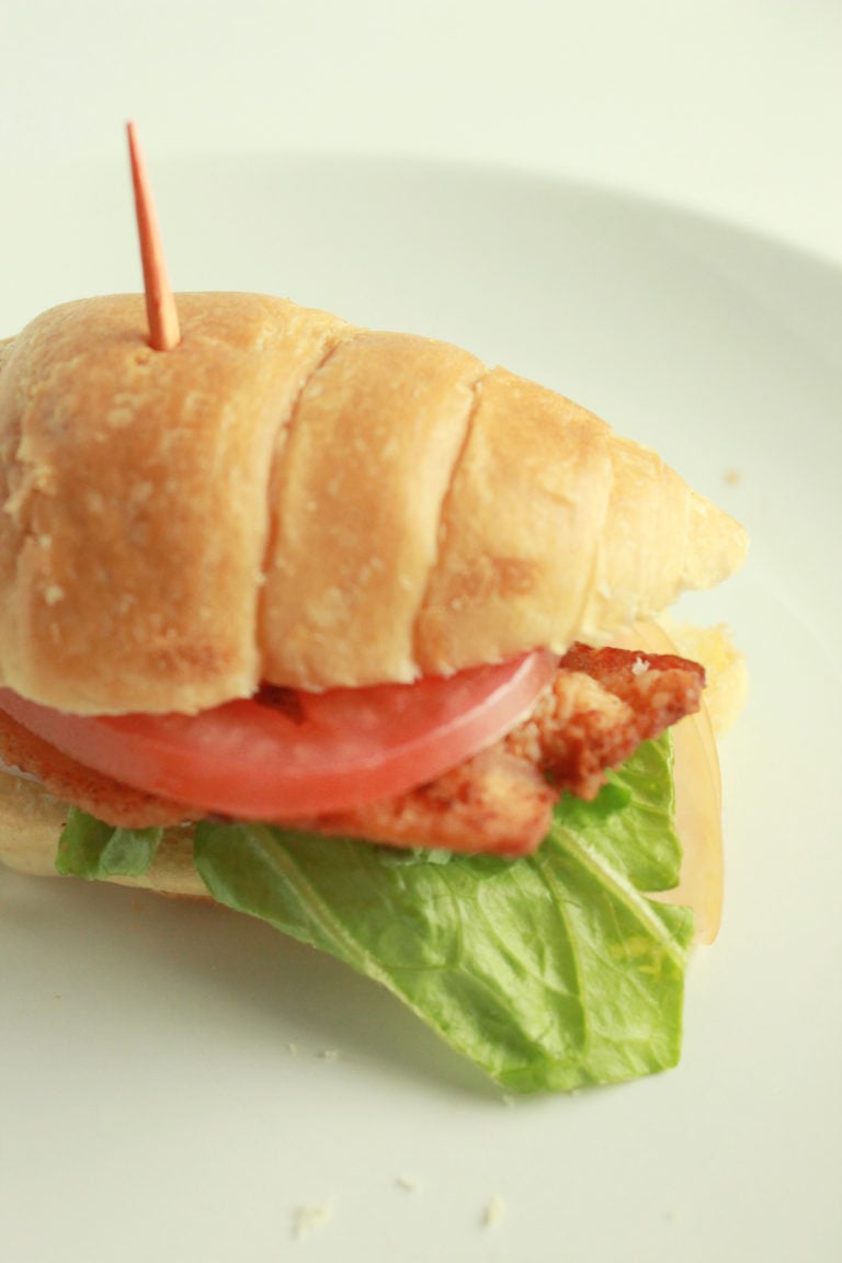 Club Sandwich Croissant Sliders