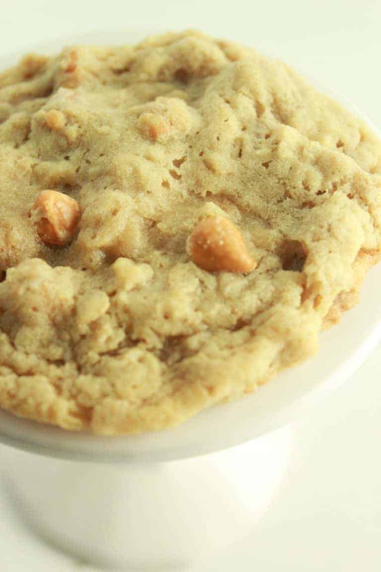 Soft Oatmeal Scotchie Cookies