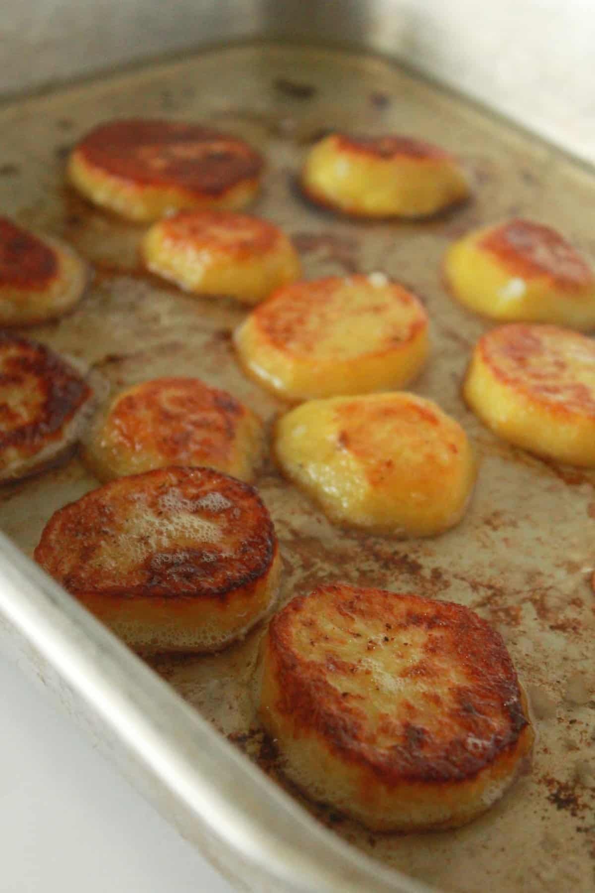 Roasted Melting Potatoes Recipe | Side Dishes | Practically Homemade
