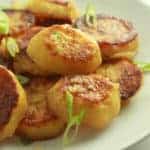 Roasted Melting Potatoes Recipe featured by top US food blog, Practically Homemade