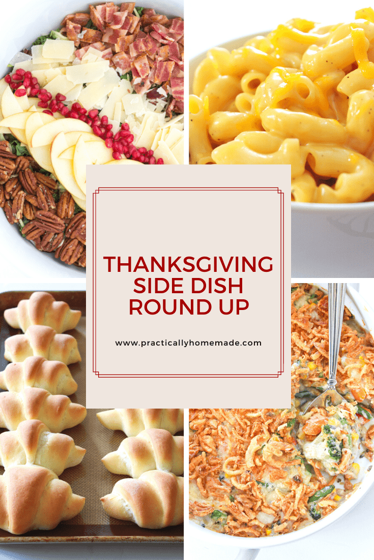 7 Easy Thanksgiving Side Dishes to Make featured by top US food blogger, Practically Homemade