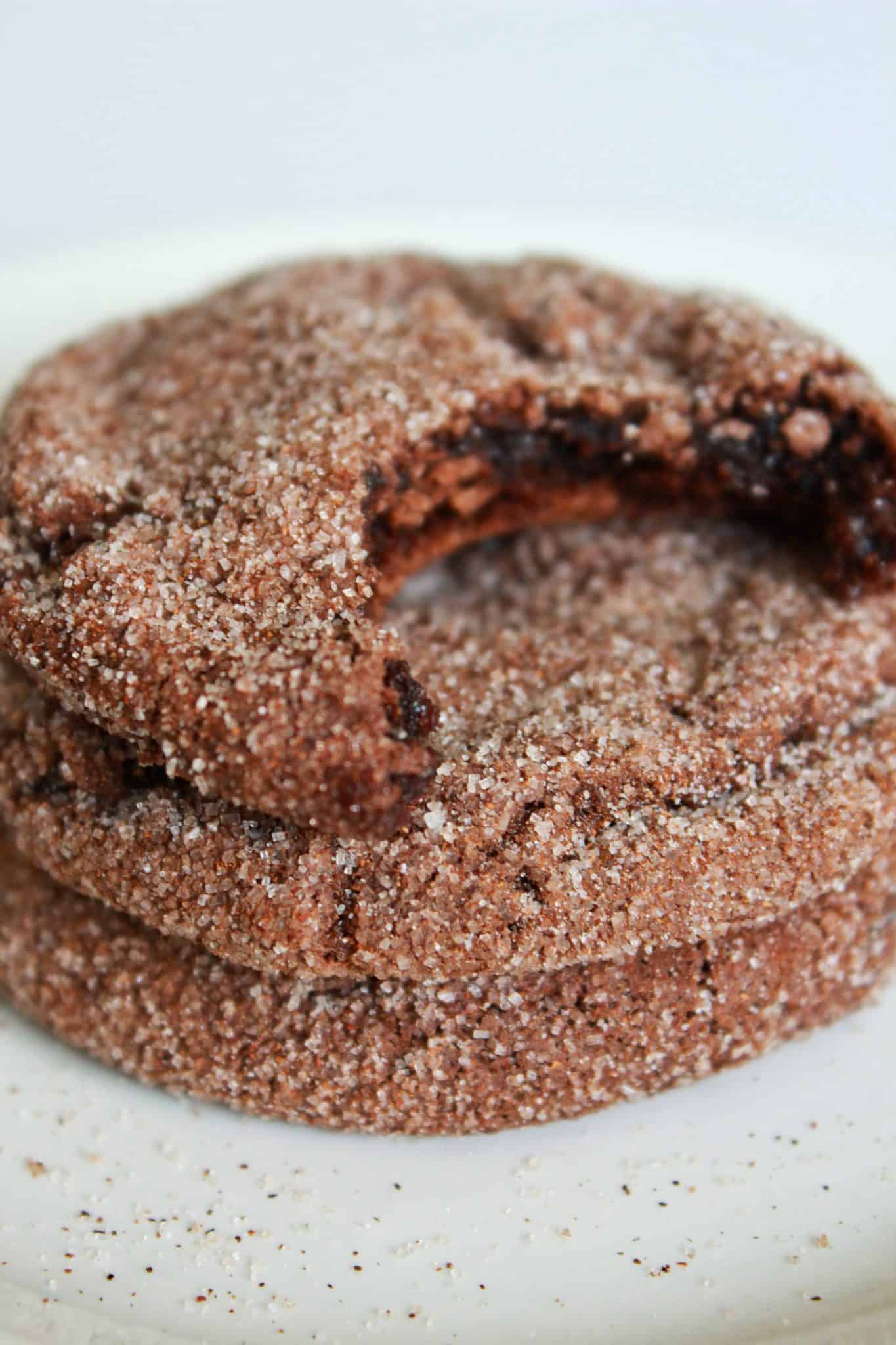 Popular 2019 Recipes featured by top US food blog, Practically Homemade: Mexican chocolate cookies