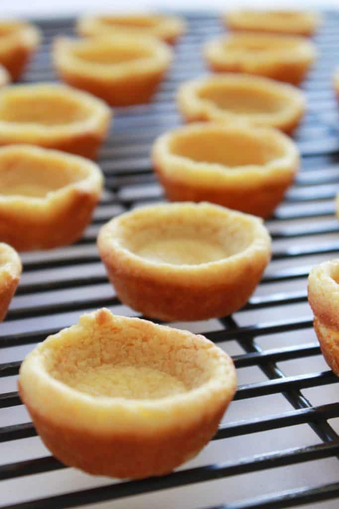 Easy Boston Cream Pie Cookie Bites Recipe featured by top US food blog, Practically Homemade