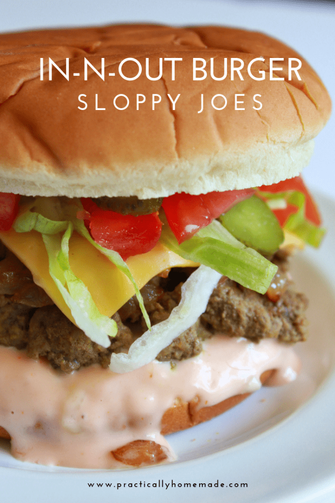 In N Out Burger Sloppy Joes | In N Out Burger Copycat Recipe | In N Out Burger Recipe | Sloppy Joe Recipe