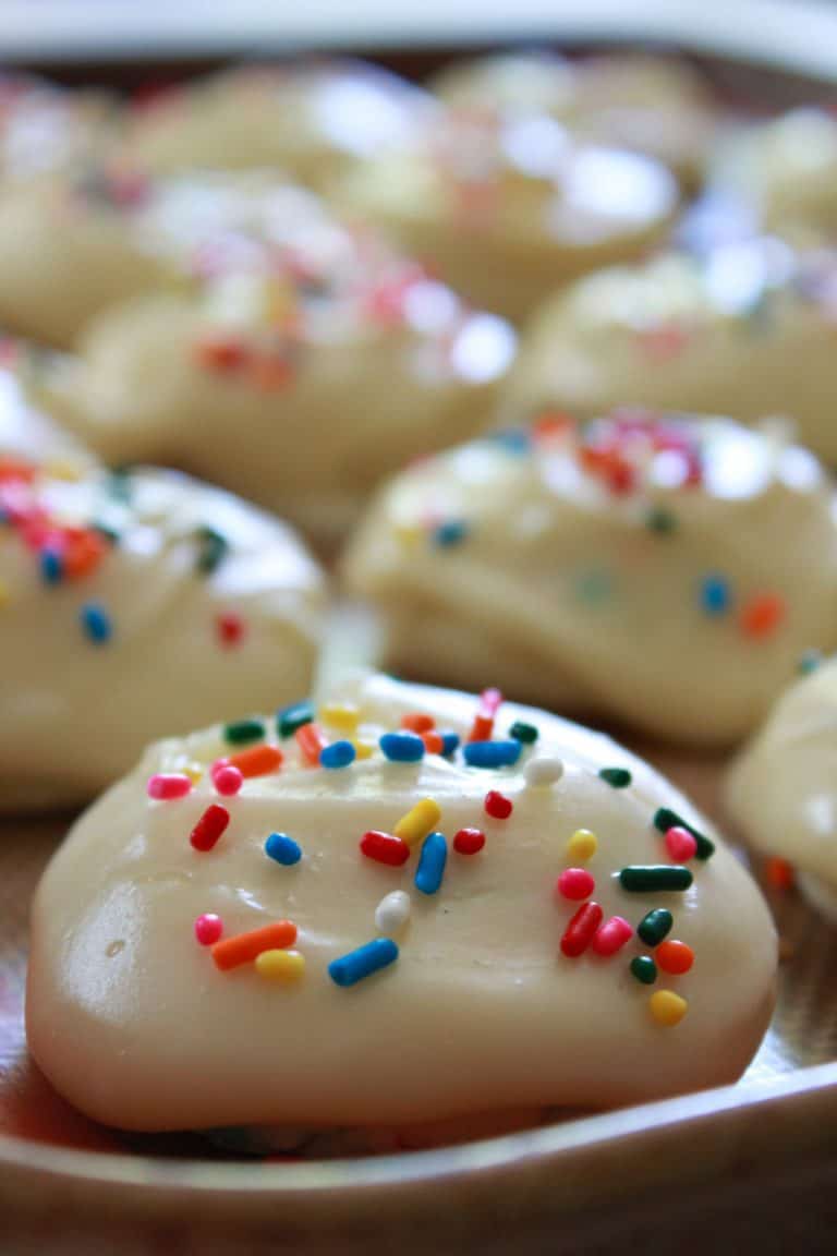 Celebration Texas Sheet Cake Cookies | Practically Homemade