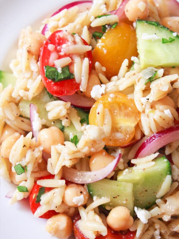 Mediterranean Salad in a bowl.