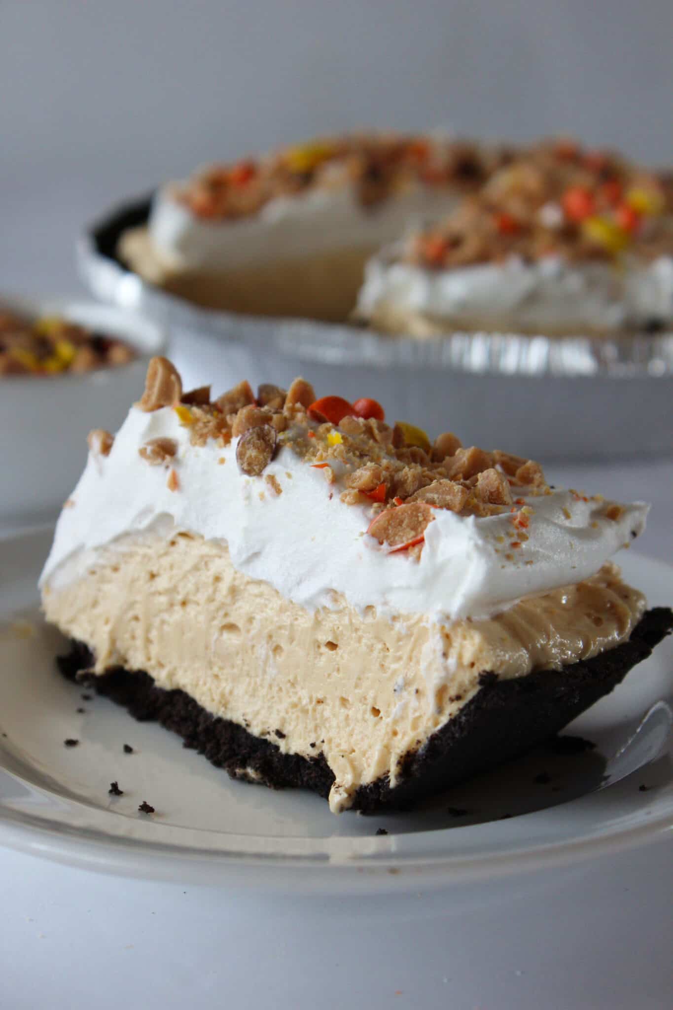 4 Easy No Bake Pies featured by top US dessert blogger, Practically Homemade