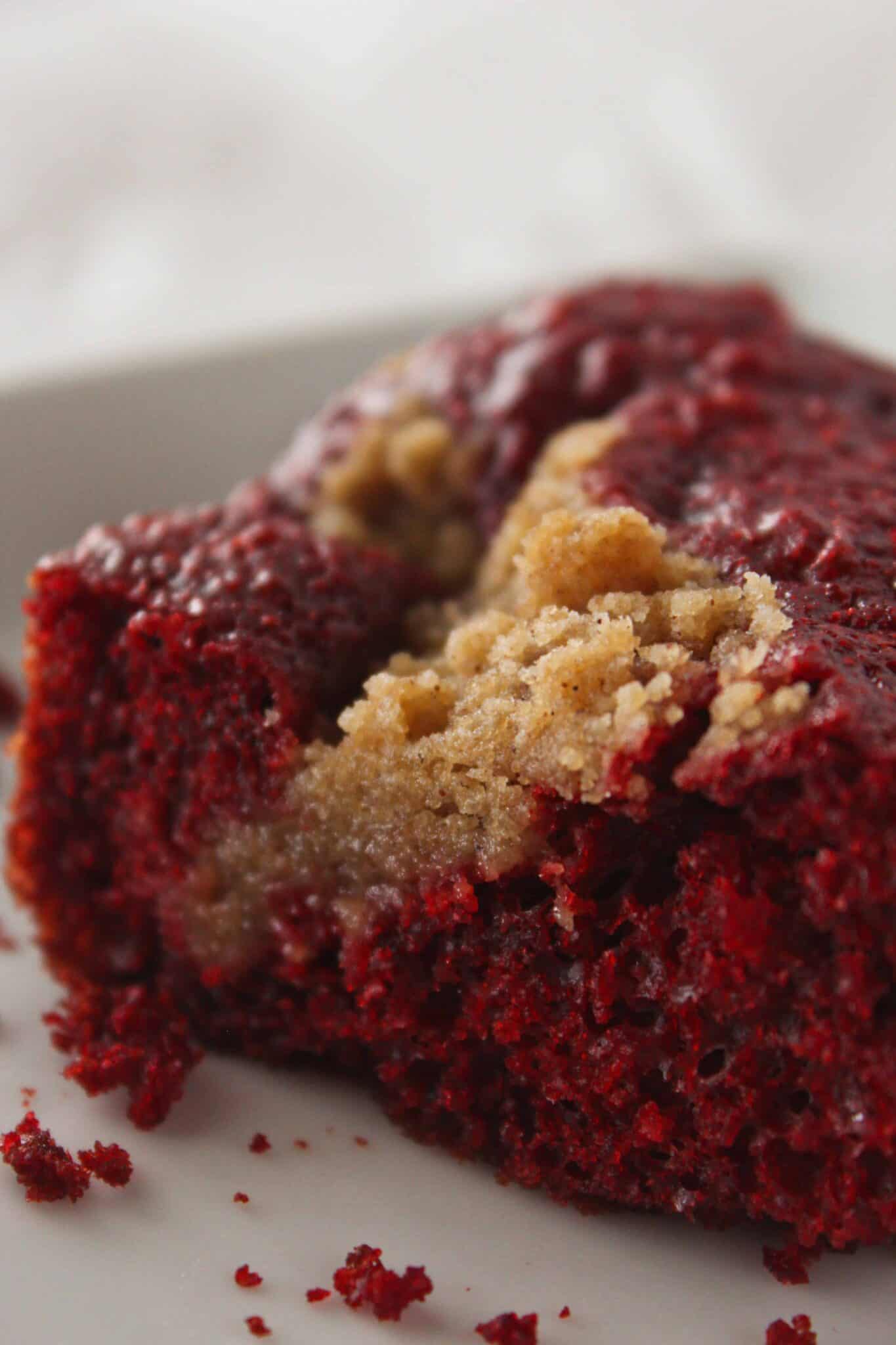 Easy Red Velvet Crumb Cake Recipe Desserts Practically