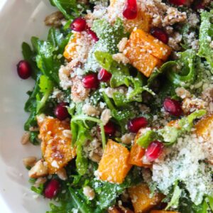 Cozy Winter Salad Recipe featured by top US food blog, Practically Homemade