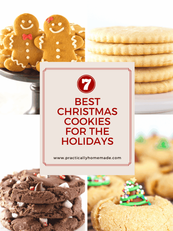 Best Christmas Cookies Recipes for the Holidays featured by top US cookie blog, Practically Homemade