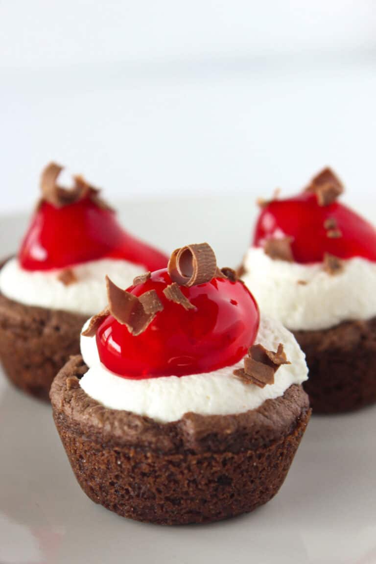 Easy Black Forest Cookie Cups Recipe