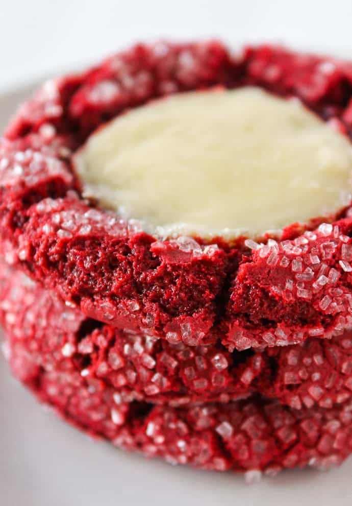 Valentine’s Day Cookies: Red Velvet Cheesecake Cookies with a Cake Mix Recipe