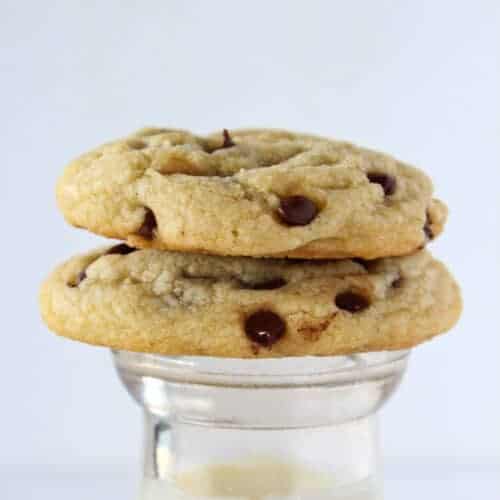 Easy Mini Chocolate Chip Cookies - Practically Homemade