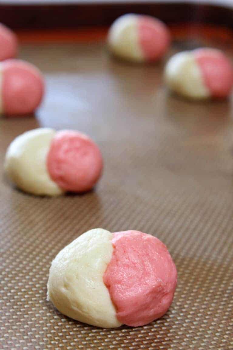 Cake Mix Neapolitan Cookies Recipe | Practically Homemade
