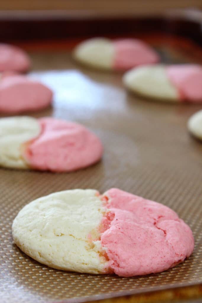 Cake Mix Neapolitan Cookies Recipe | Practically Homemade