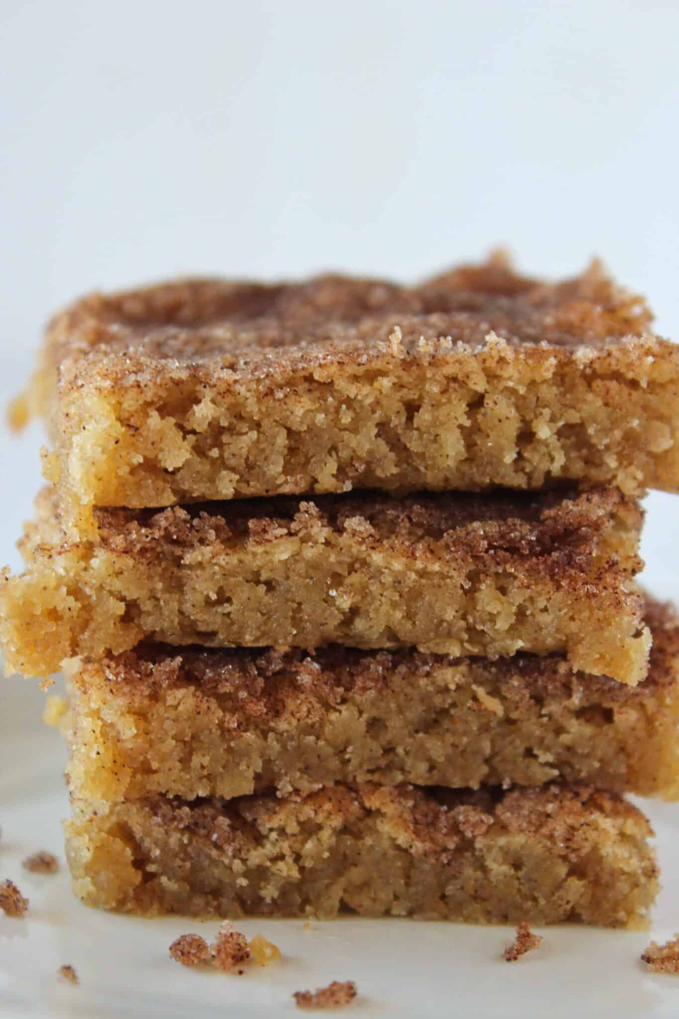 Churro Bars Recipe featured by top US dessert blog, Practically Homemade