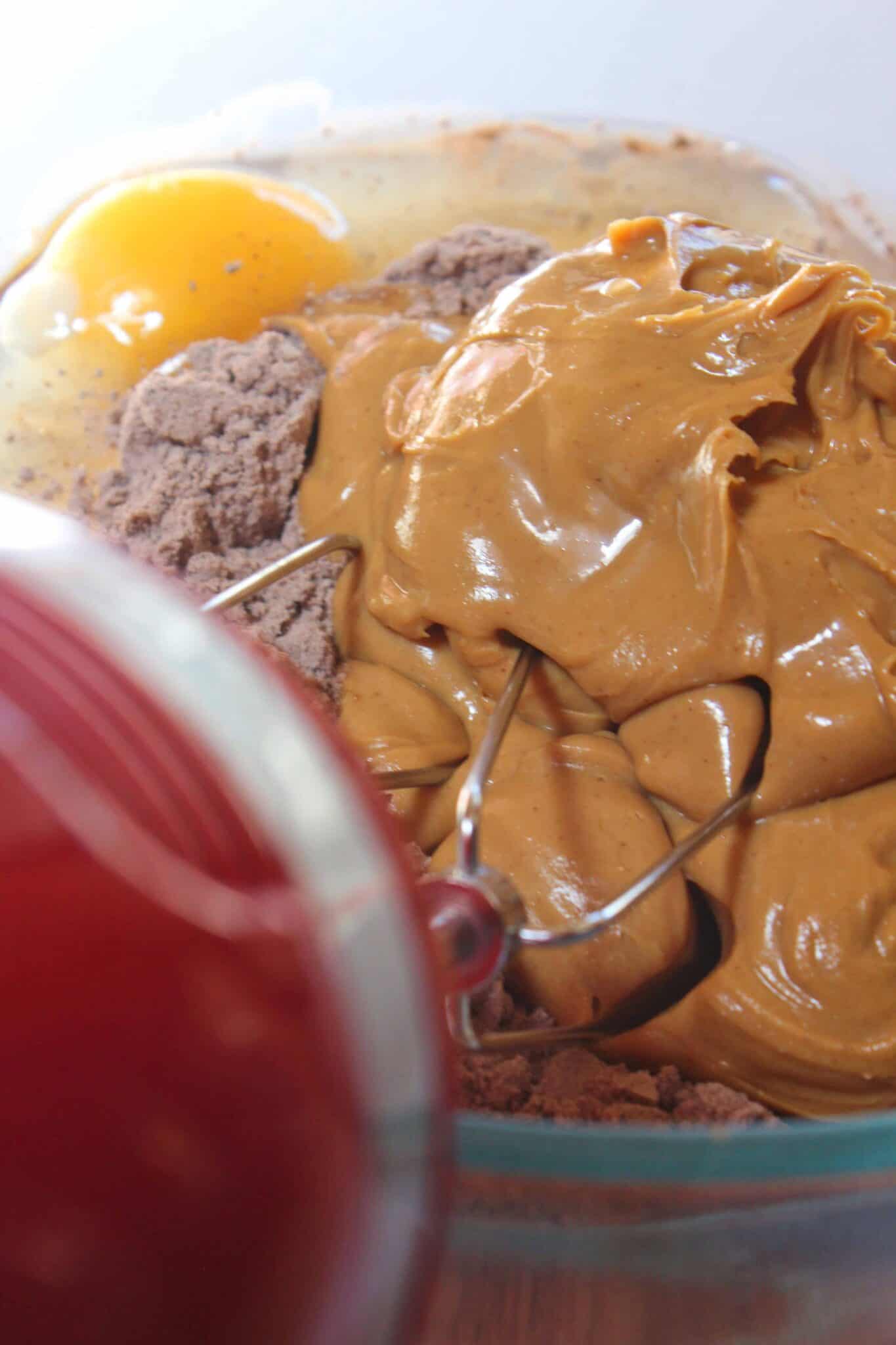 Chocolate Cake Mix Cookies with Peanut Butter featured by top US cookies blogger, Practically Homemade.