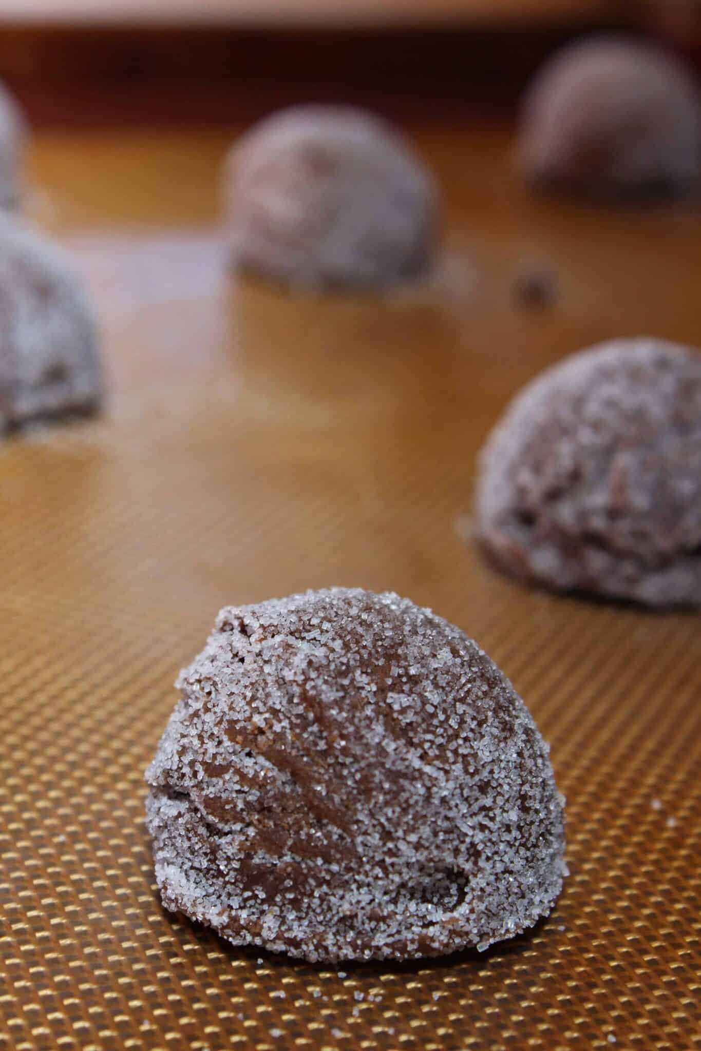 Chocolate Cake Mix Cookies with Peanut Butter featured by top US cookies blogger, Practically Homemade.