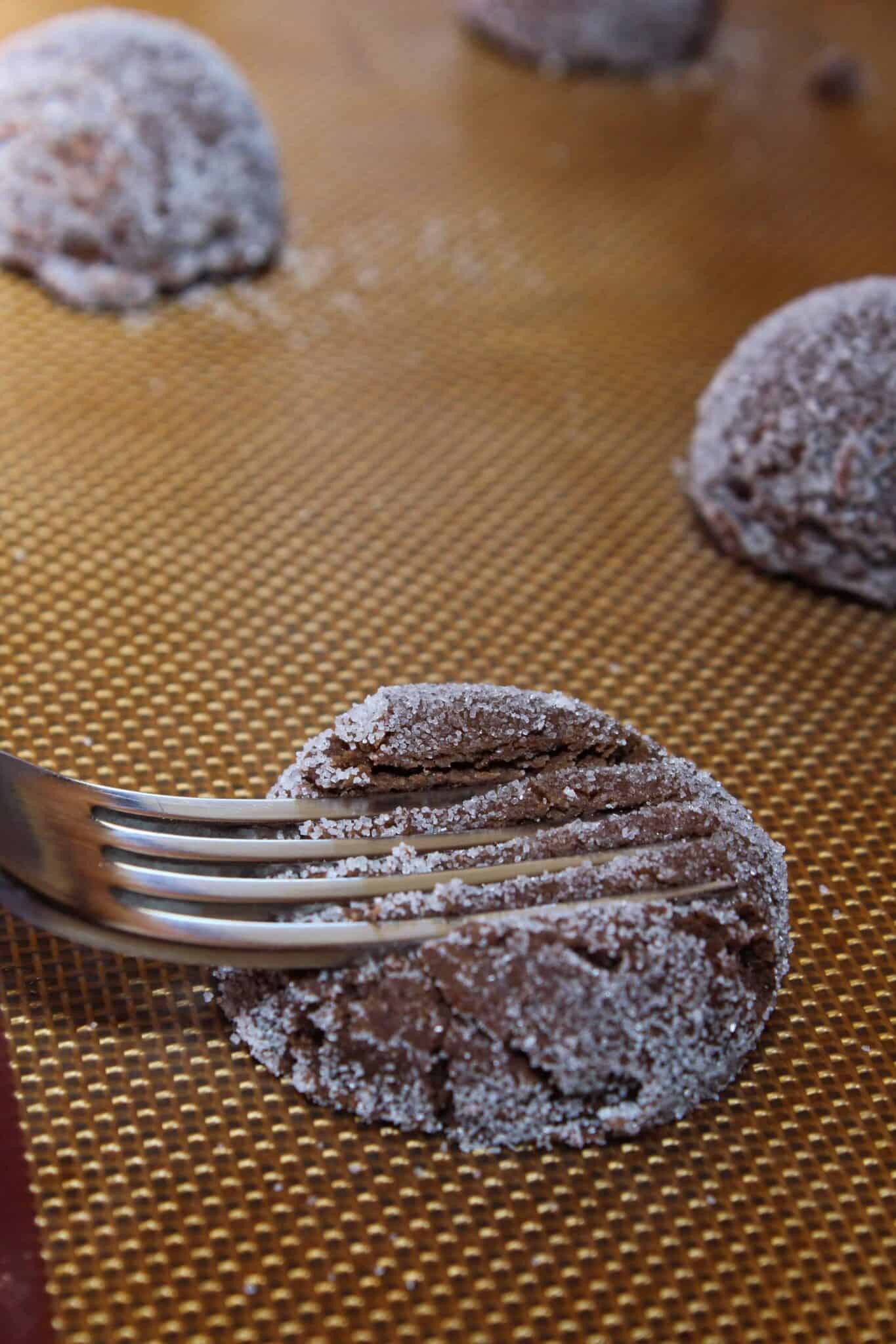 Chocolate Cake Mix Cookies with Peanut Butter featured by top US cookies blogger, Practically Homemade.