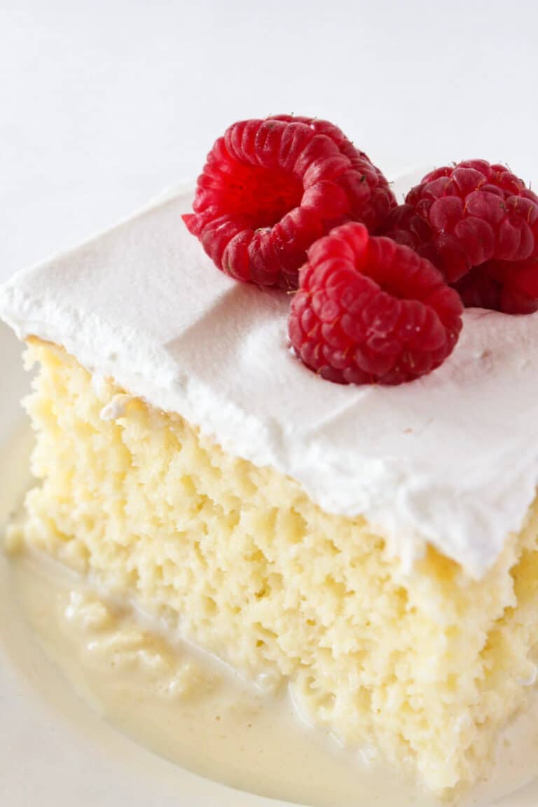 Easy Tres Leches Cake Recipe Made with a Cake Mix