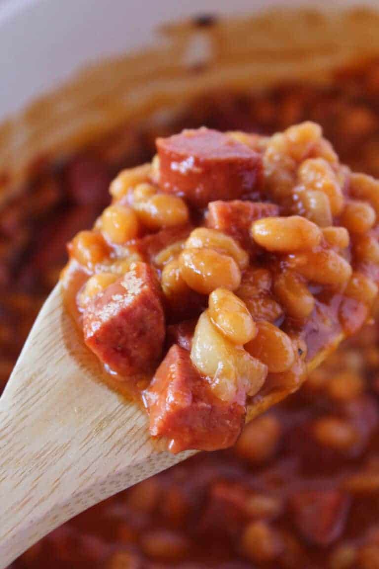 BBQ Side Dish: Smoked Sausage Baked Beans Recipe