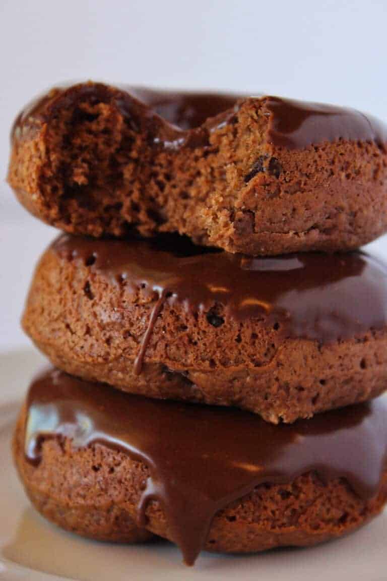Easy Chocolate Donuts Recipe with Pancake Mix