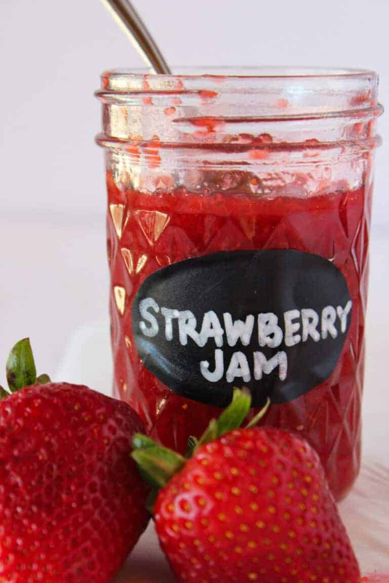 Quick and Easy No Pectin Strawberry Jam