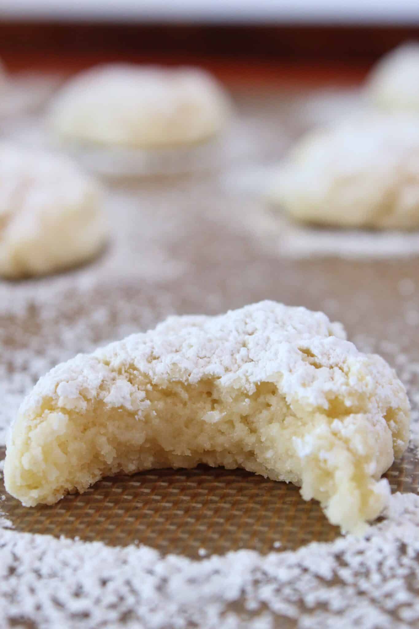 Cream Cheese Cake Mix Cookies Recipe featured by top US cookies blog, Practically Homemade