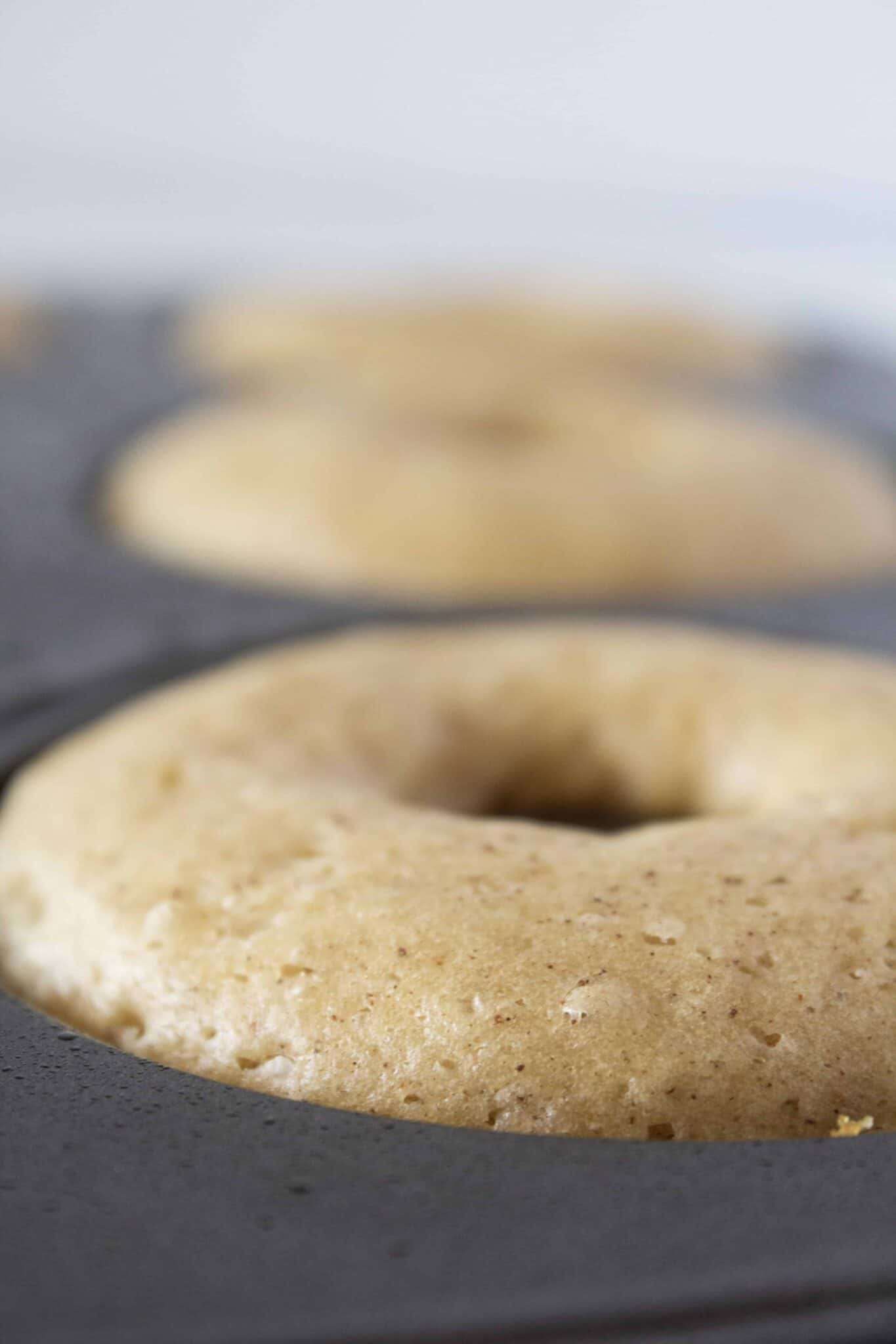 Pancake Mix Apple Cider Donuts Recipe featured by top US dessert blogger, Practically Homemade