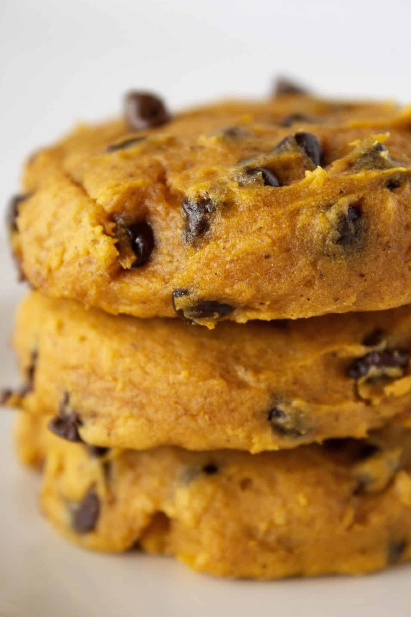 Pumpkin Chocolate Chip Cookies with Cake Mix Practically Homemade