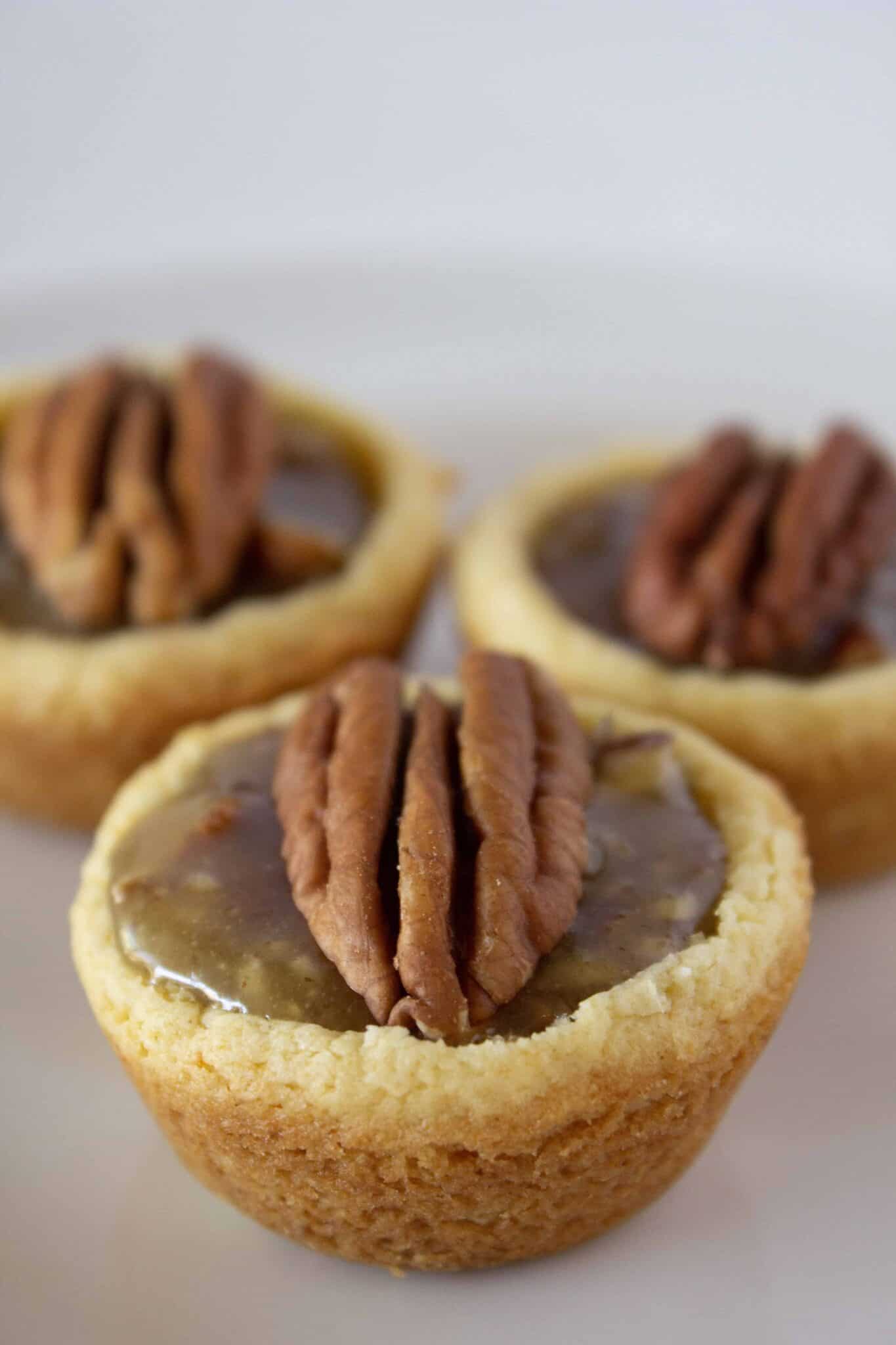 Pecan Pie Cookie Bites Recipe featured by top US cookie blogger, Practically Homemade