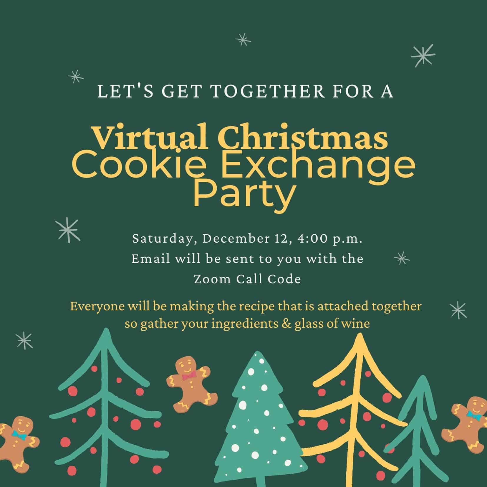 How to Host a Virtual Christmas Cookie Exchange Party, tips featured by top US cookie blogger, Practically Homemade