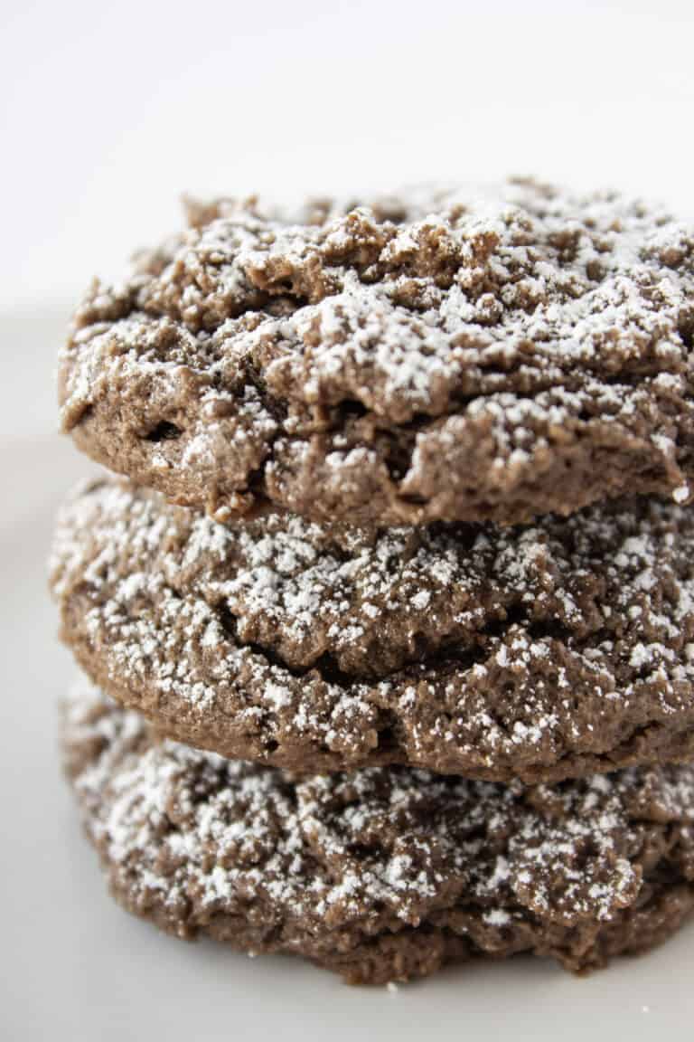 Cream Cheese Chocolate Cookies Recipe with a Cake Mix