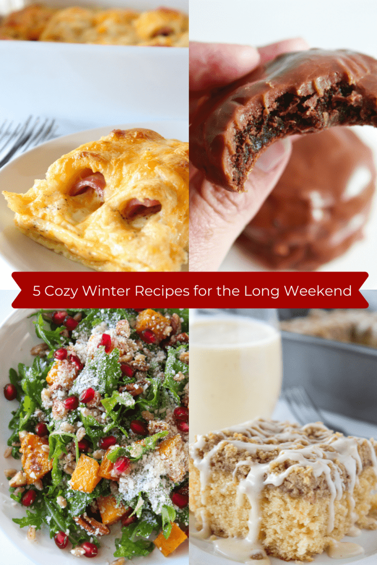 Top 5 Cozy Winter Recipes for the Long Weekend