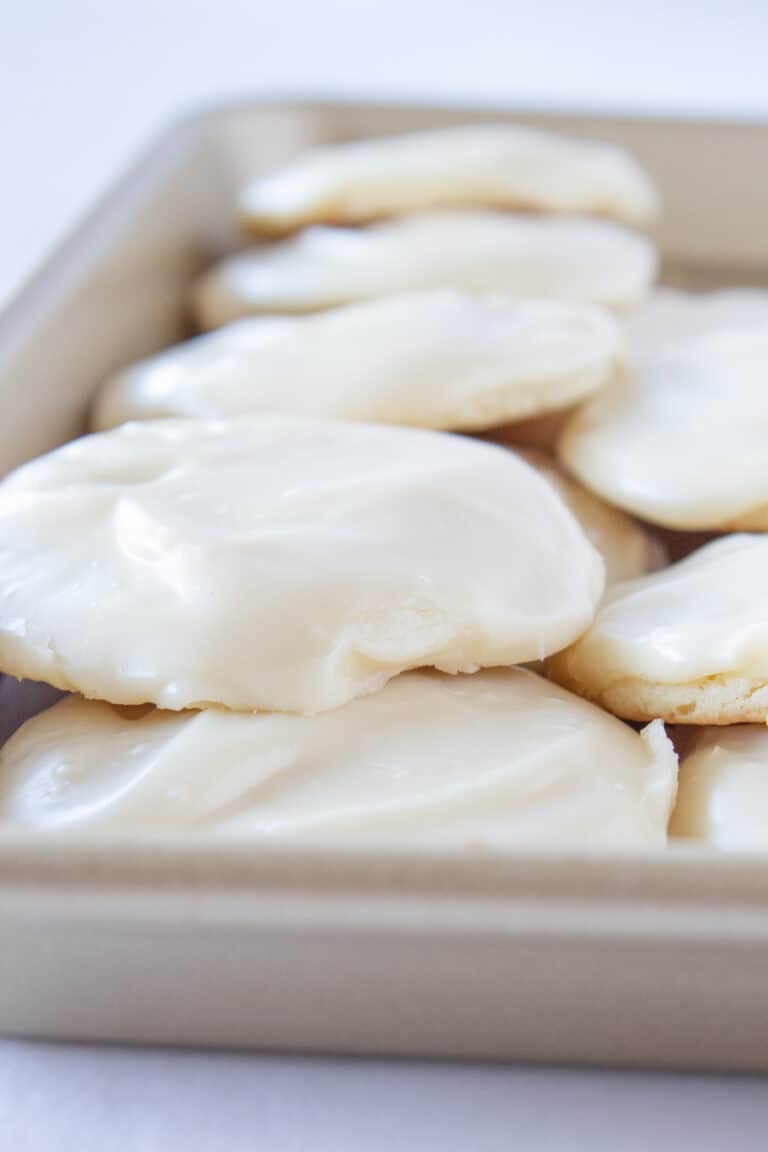White Sheet Cake Cookies Recipe with a Cake Mix