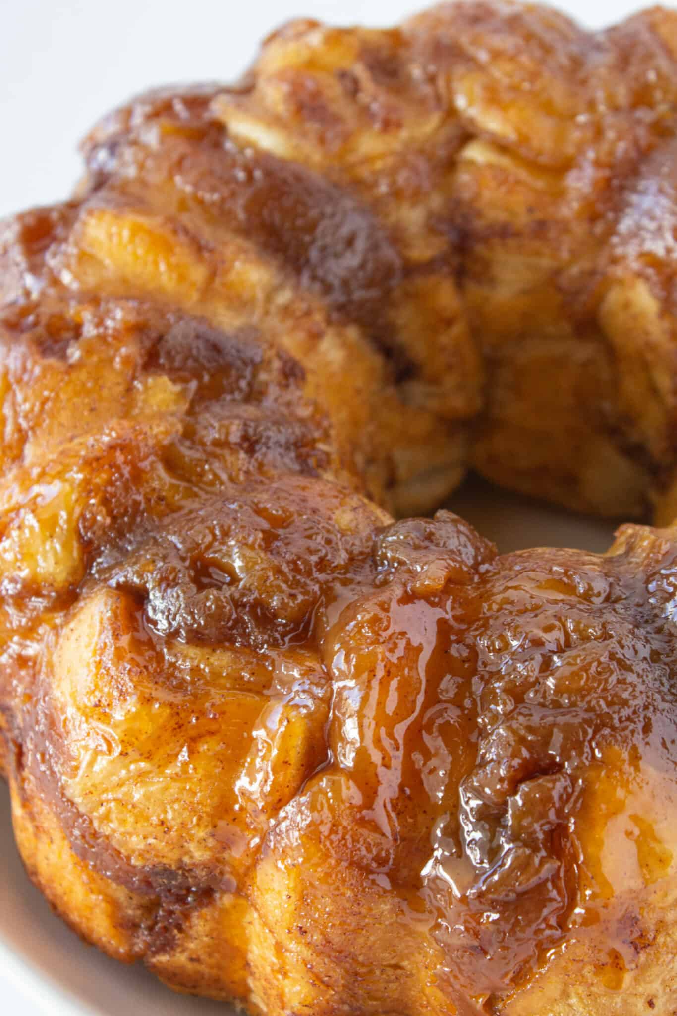 French Toast Monkey Bread Recipe, Easy Breakfast Idea featured by top US food blogger, Practically Homemade