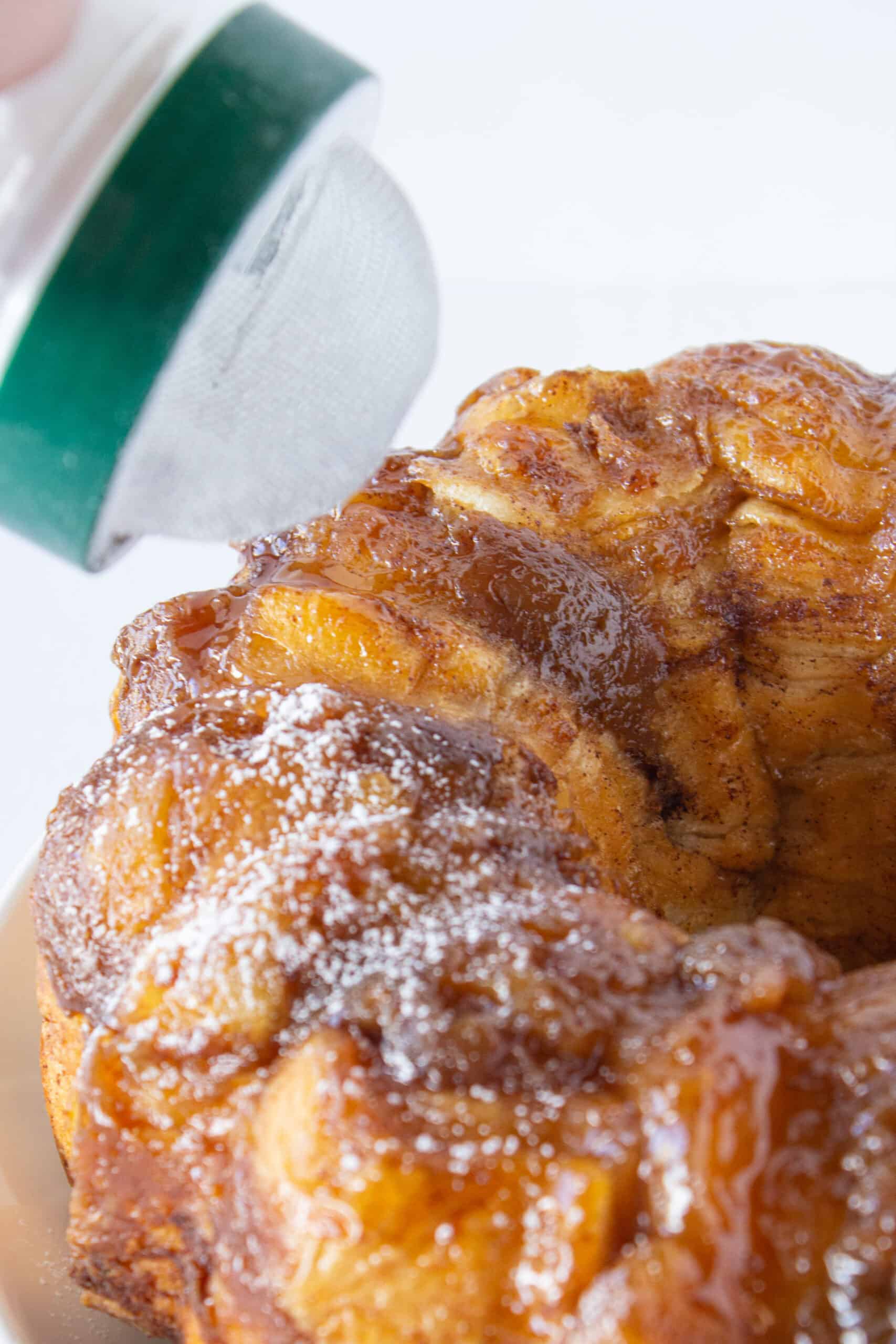 French Toast Monkey Bread Recipe, Easy Breakfast Idea featured by top US food blogger, Practically Homemade