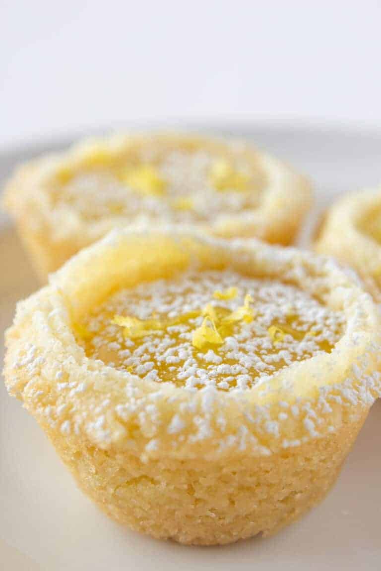 Lemon Bar Cookie Cups Recipe with the Best Sugar Cookie Mix
