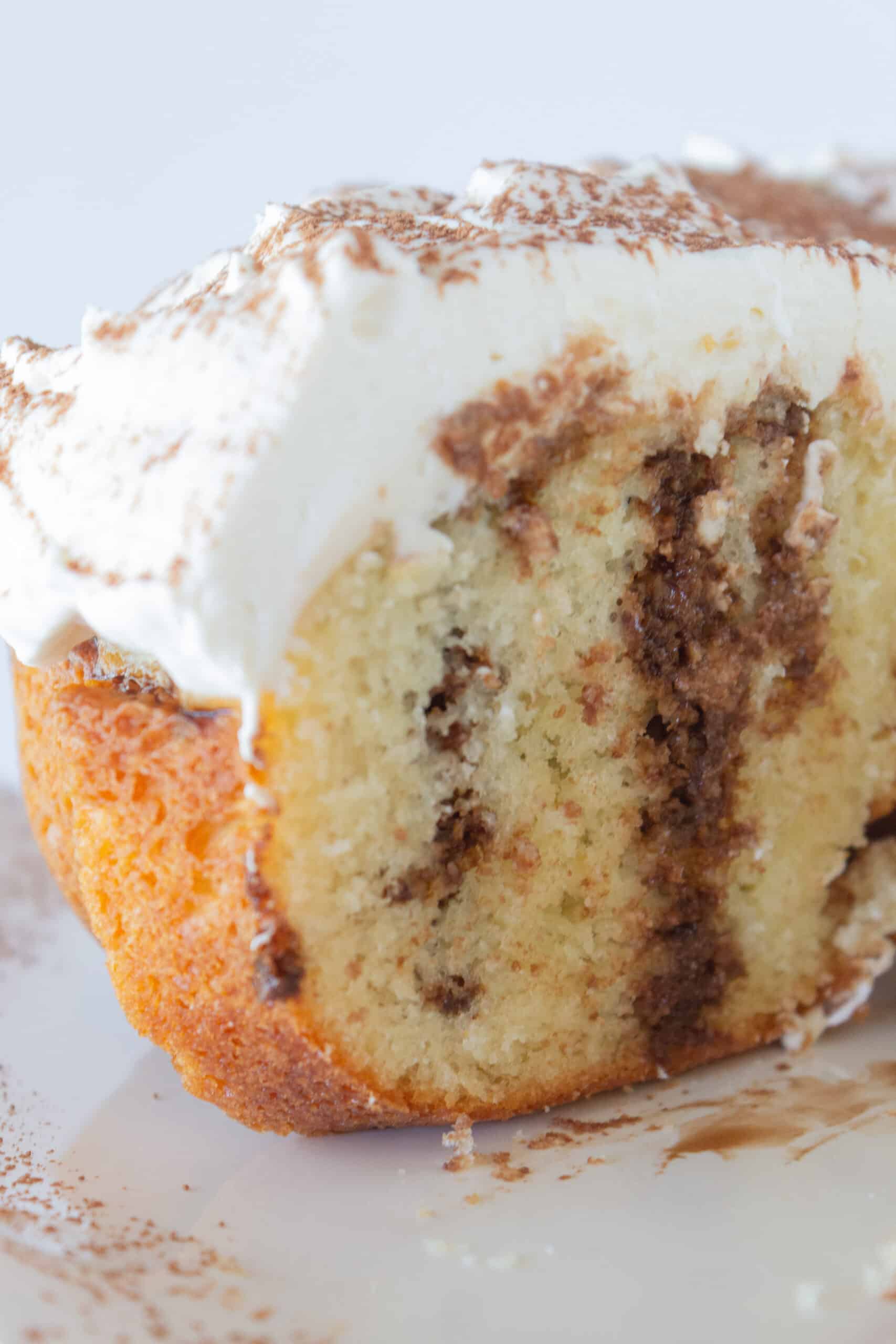 Tiramisu Bundt Cake Recipe featured by top US desserts blogger, Practically Homemade