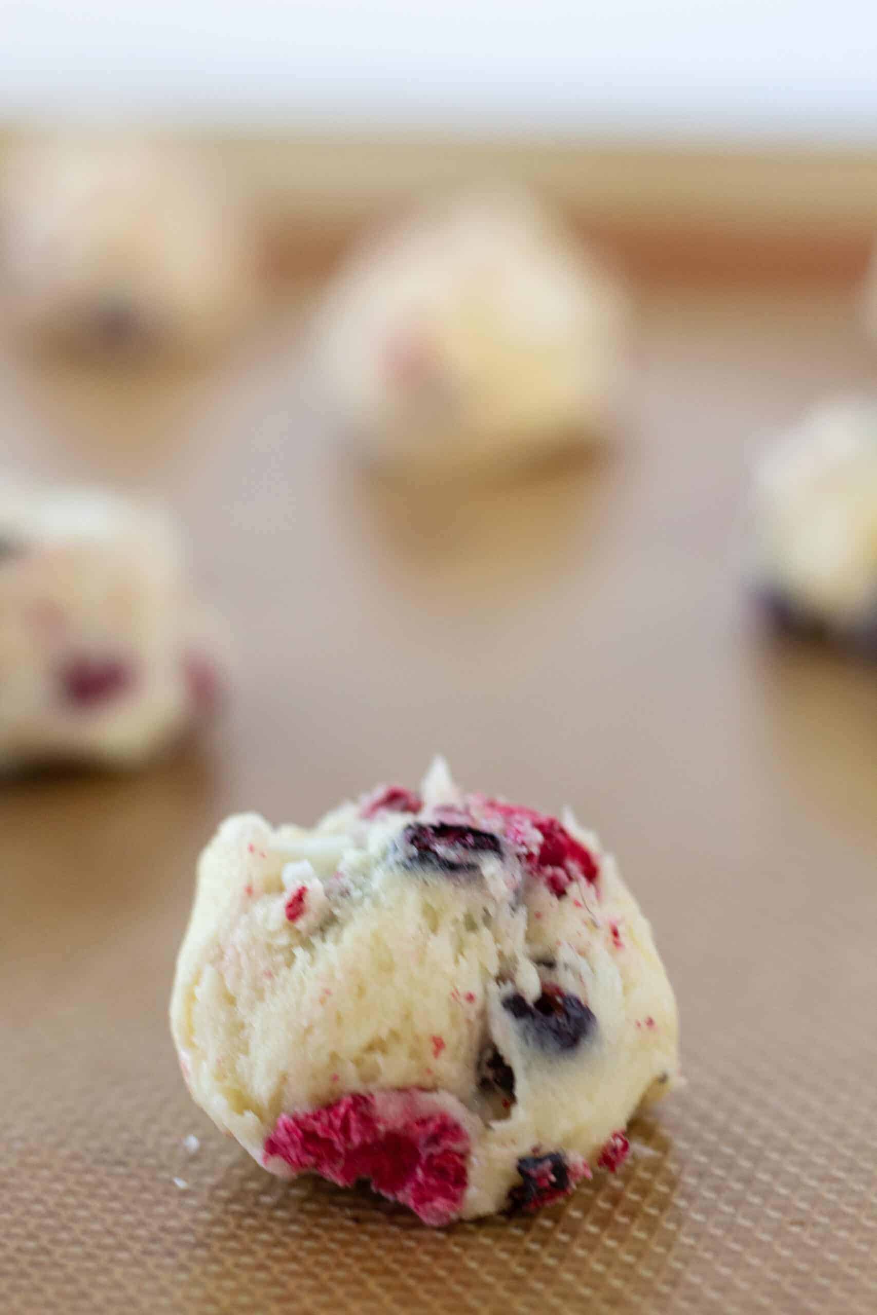 Red White and Blue Cake Mix Cookies Recipe featured by top US cookies blogger, Practically Homemade