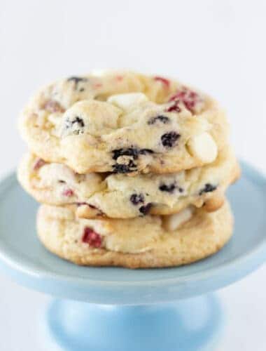 Red White and Blue Cake Mix Cookies Recipe featured by top US cookies blogger, Practically Homemade