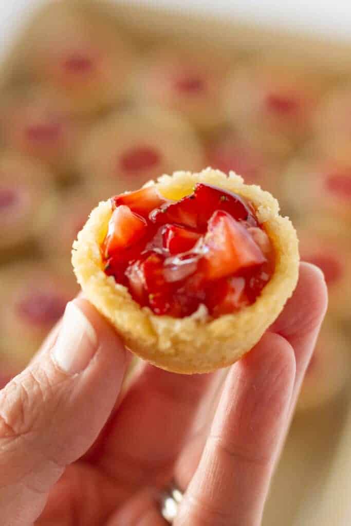 Strawberry Cream Cheese Pastry Bites Recipe | Practically Homemade