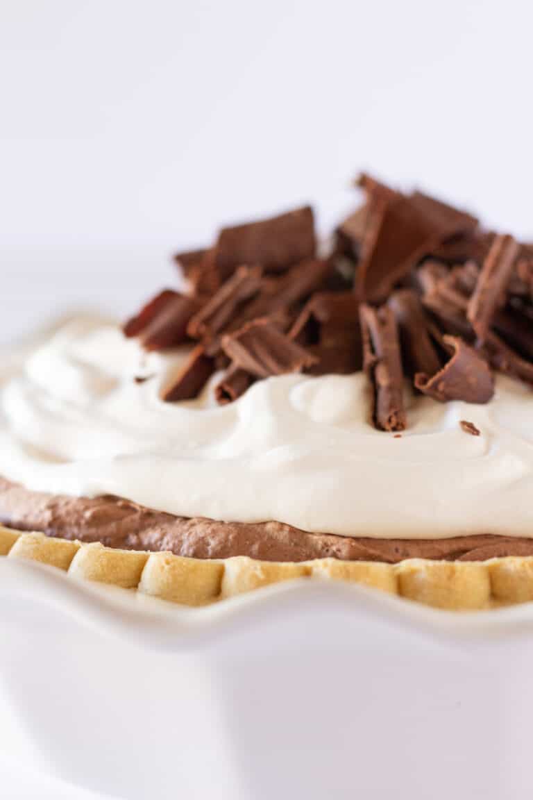 Easy Chocolate Mousse Pie Recipe with Pudding Mix