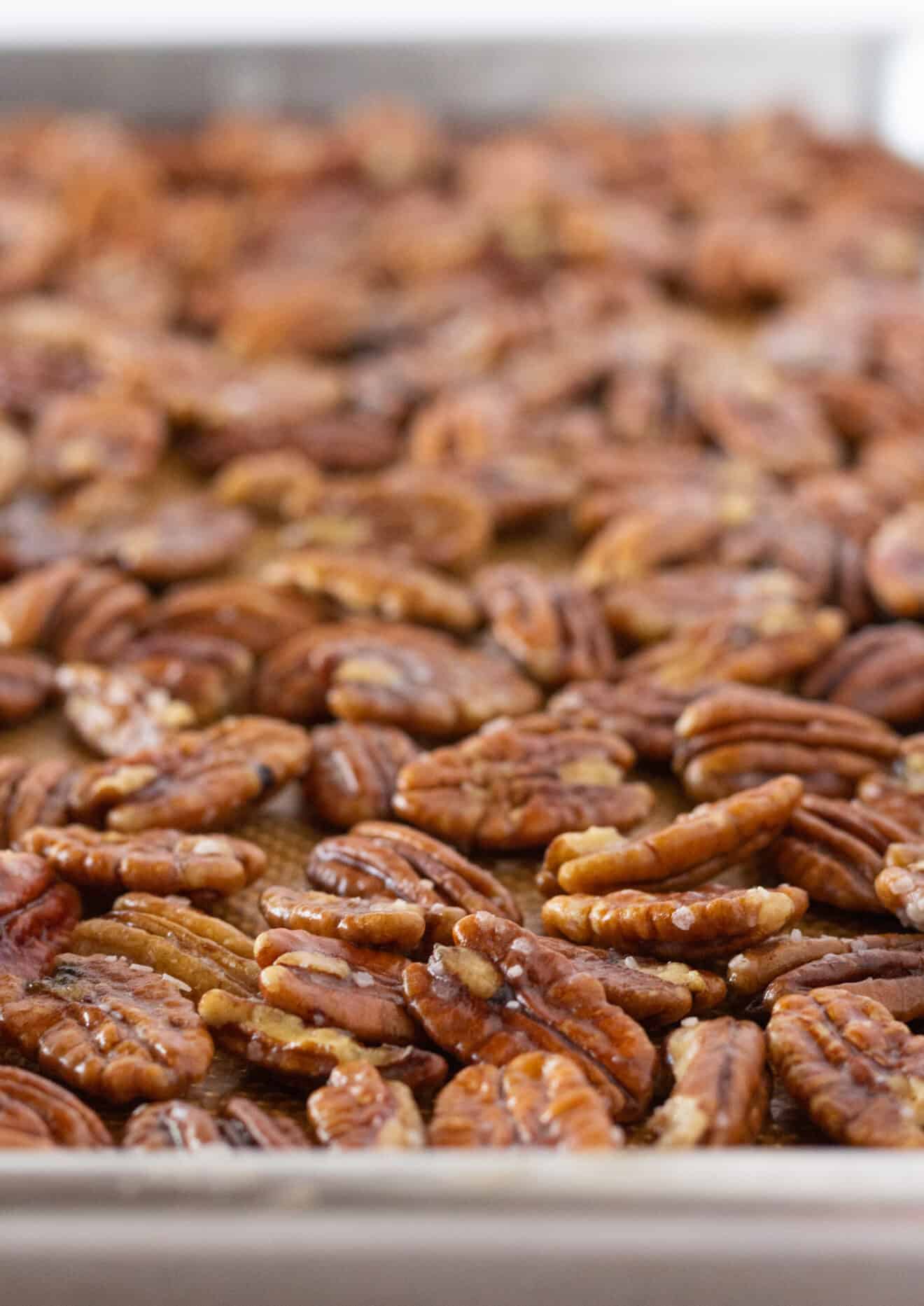 How to make Easy Salted Buttered Pecans Practically Homemade