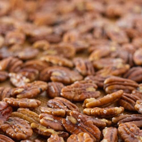 How to make Easy Salted Buttered Pecans Practically Homemade