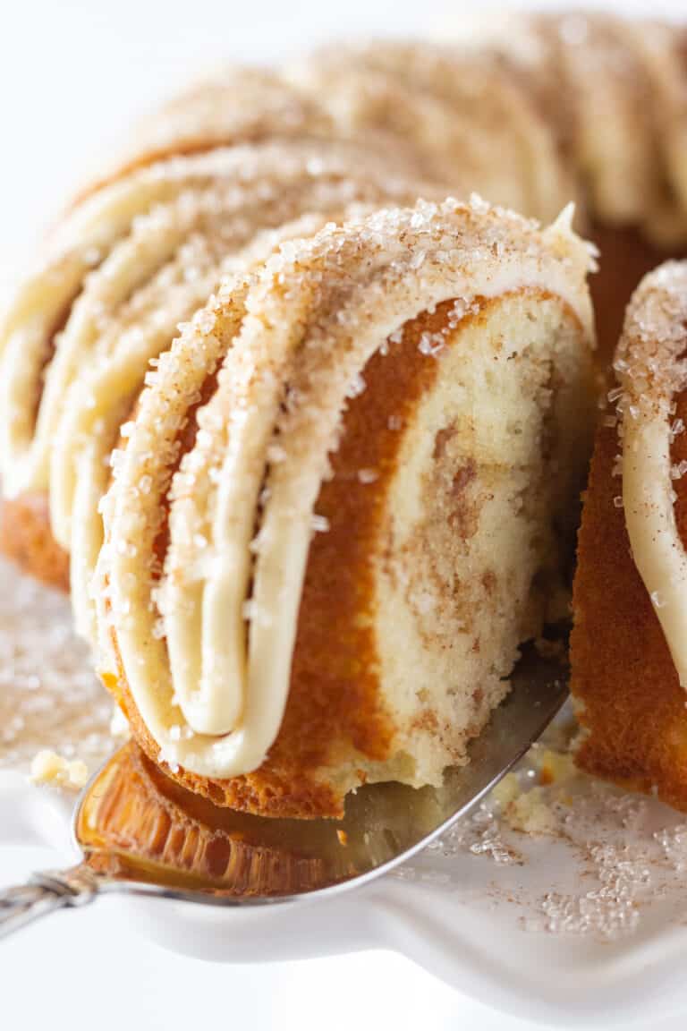 Easy Snickerdoodle Bundt Cake Recipe Made with a Cake Mix
