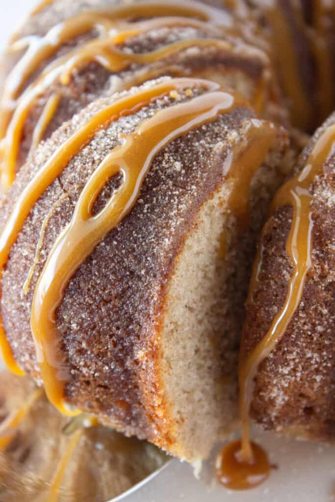 Best Bundt Cakes: Churro Bundt Cake recipe featured by Practically Homemade