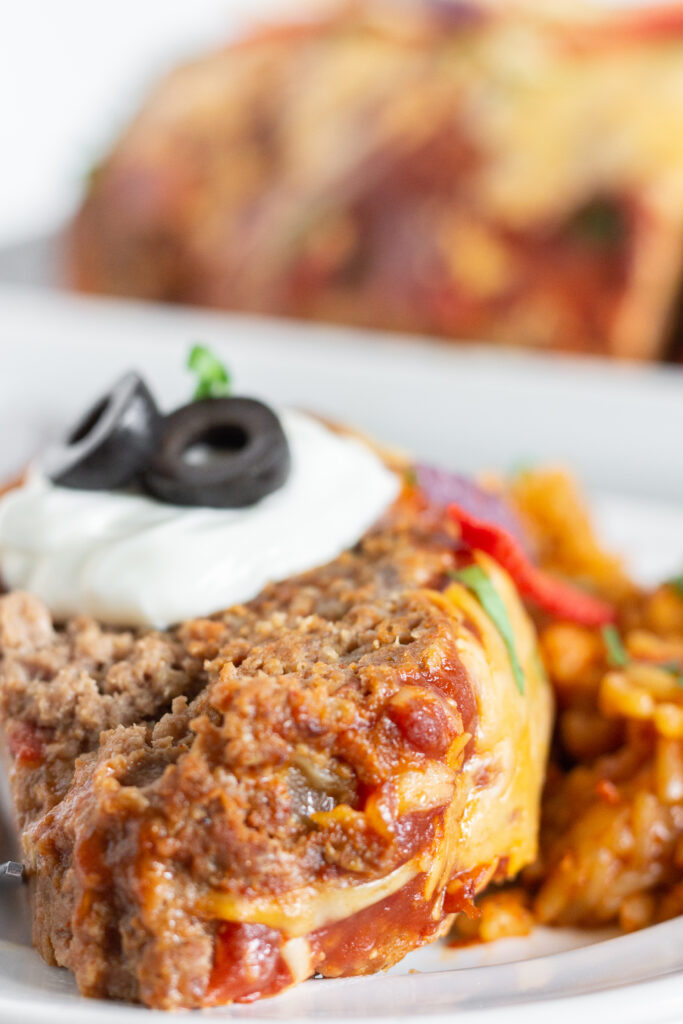 Dinner Ideas: Easy Taco Meatloaf Recipe, by Top US food blog Practically Homemade